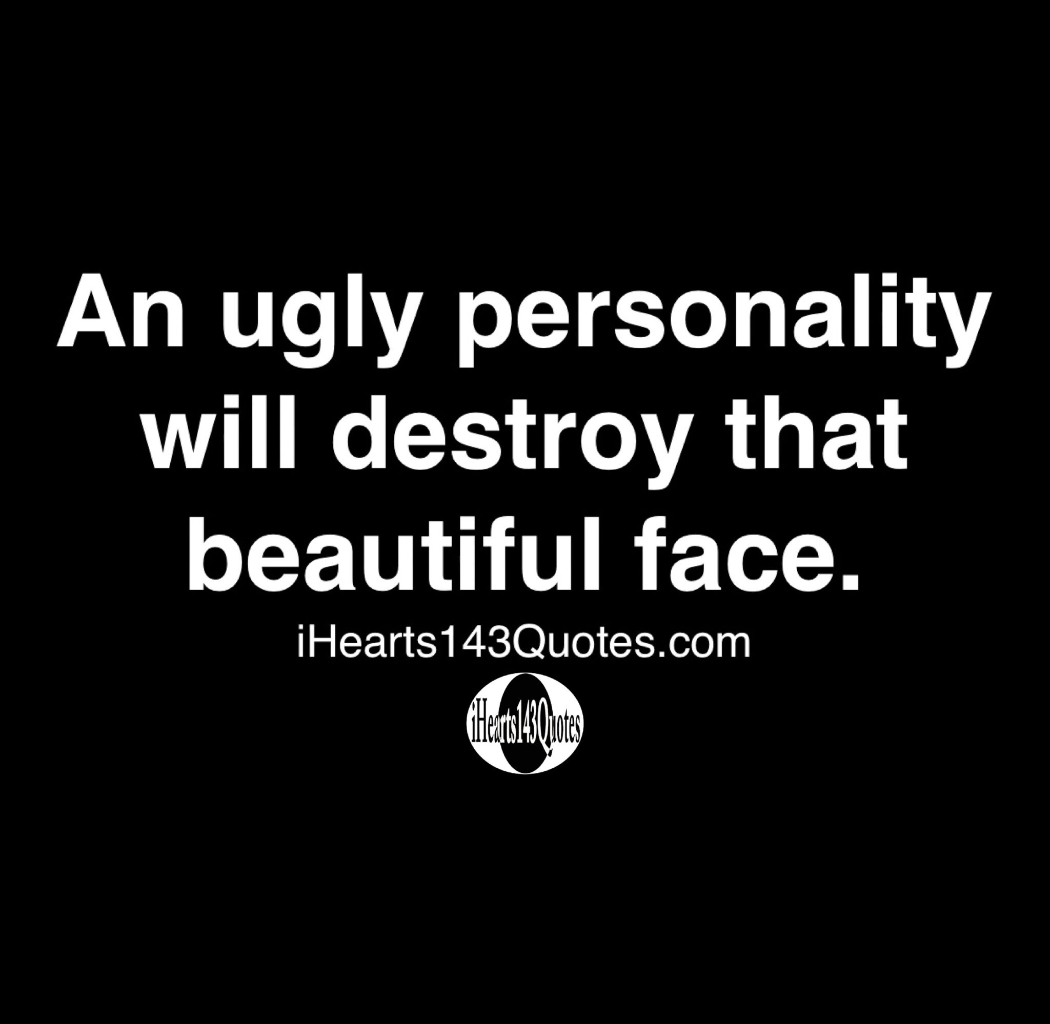 What Is An Ugly Personality