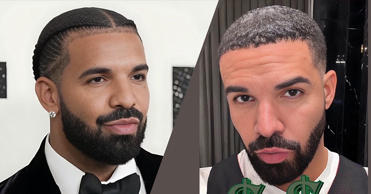 Drake Unveils New Look on Social Media Sparks Buzz Among Fans ...