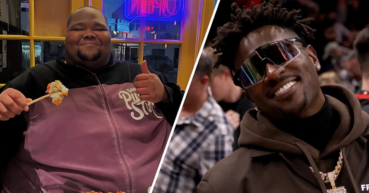 Antonio Brown Faces Backlash Over ‘Jabba’ Joke on Viral Rapper Dave