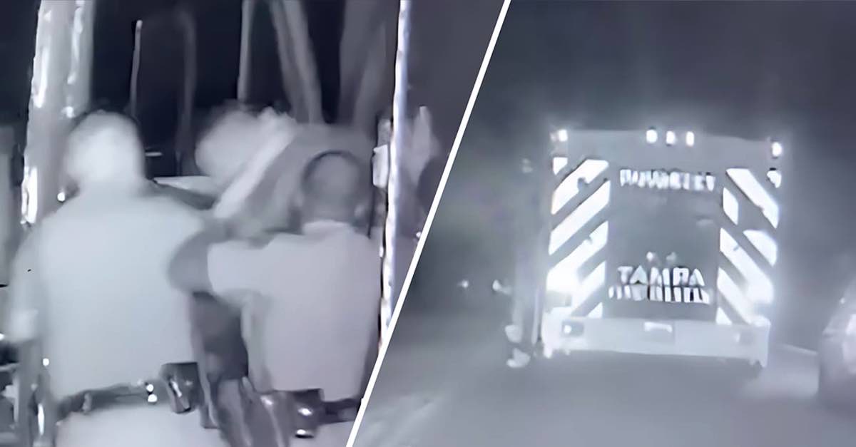 Florida Man Steals Ambulance, Leads Police on Wild Chase... Chugs Beer ...